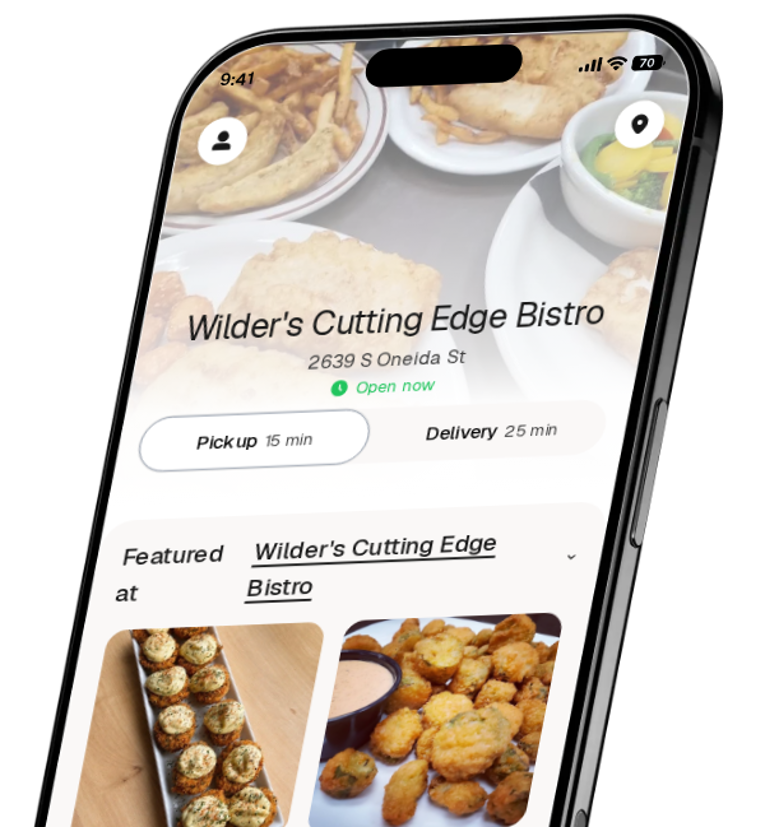Wilder's Cutting Edge Bistro app preview