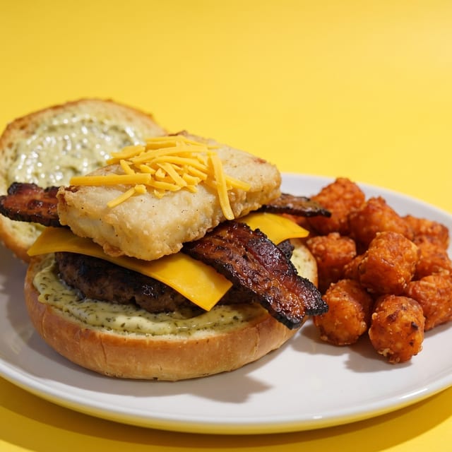 Kayla's Mac Burger.