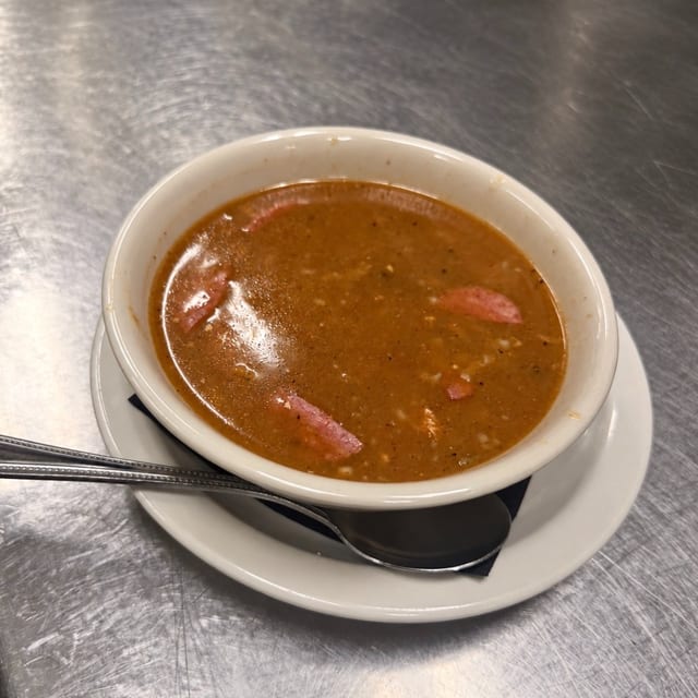 Chicken and Sausage Gumbo.