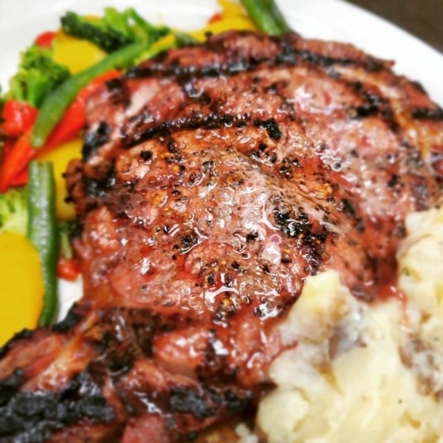 Smoked Prime Rib.