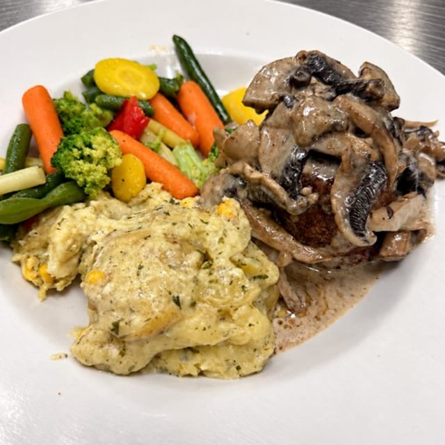 Uncle Hosea's Smoked Garlic-Stuffed Tenderloin.